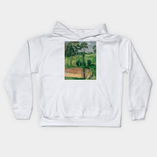 The Spring House by Paul Cezanne Kids Hoodie